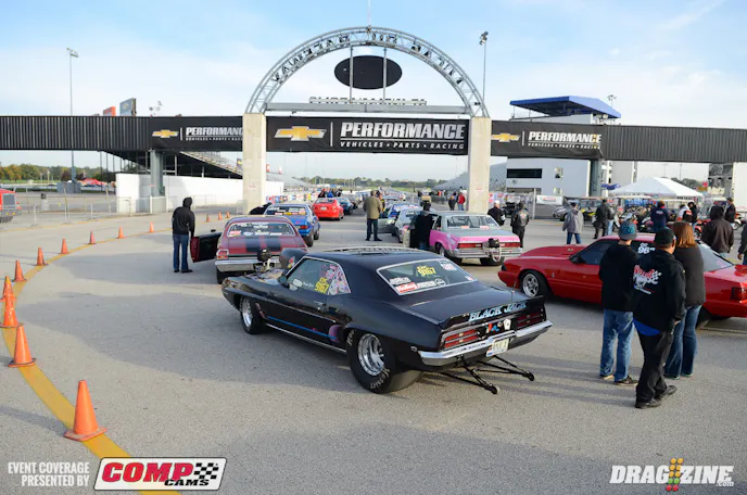 Morning has arrived here at the Lucas Oil Raceway with the mercury barely rising over the 40 degree mark. As you can see, however, the sun is on its way out, which should put some much-needed heat into the racing surface as we kick off qualifying for the Index categories at 9 a.m.