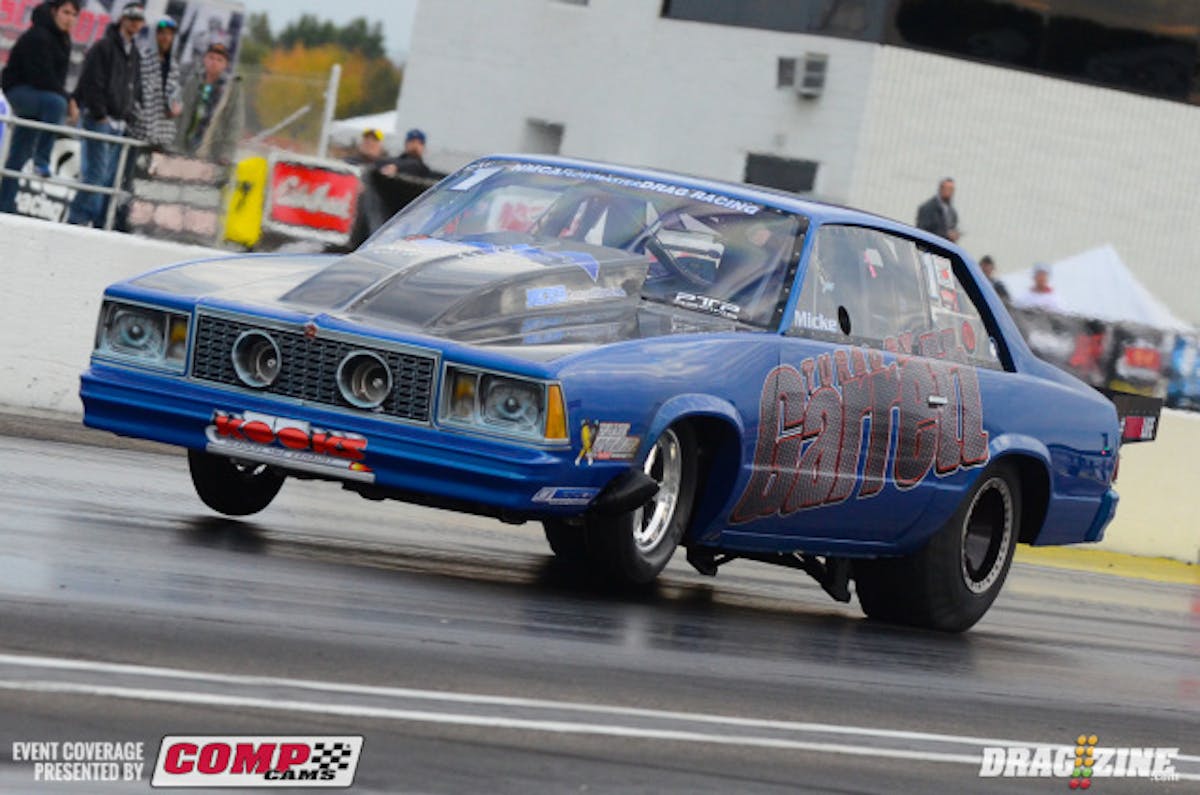 Mark Micke clicked off a 4.14 in the final round of Radial Wars to put himself on top of the heap going into eliminations. Noticeably absent in the final session were DeWayne Mills and Mark Woodruff.