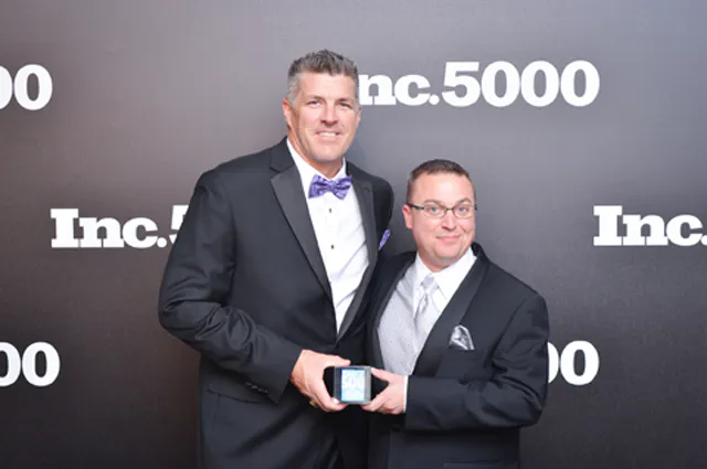 Shown in picture is Jason Christiansen, CEO and Seth Anderson, CFO of Rigid Industries LED Lighting