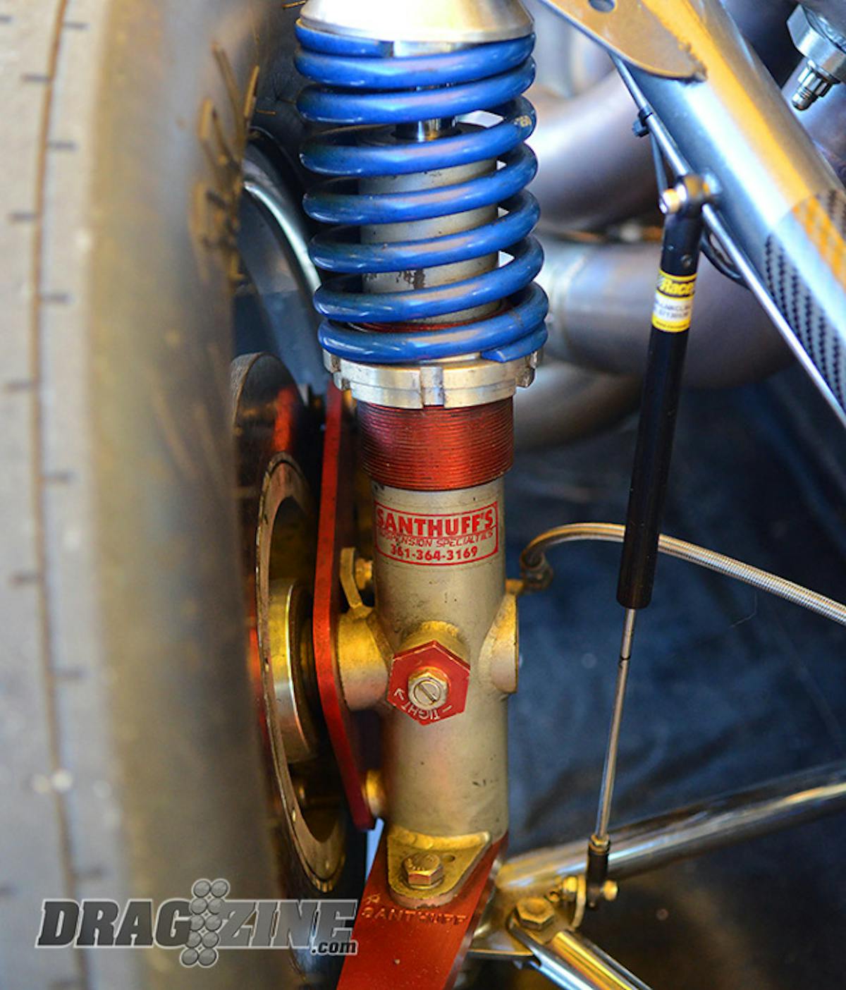 Making a shock adjustment is as easy as turning a knob. How much and which way to go with those knobs is much trickier. Santhuff provides a baseline setup sheet to get you started and offers technical support to help dial in your settings.