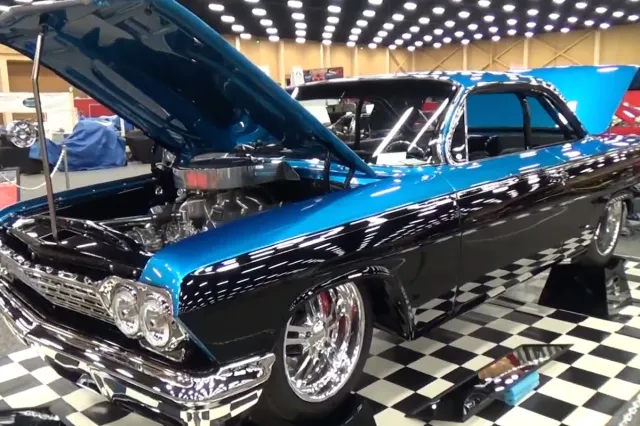 1962 "Bubble Top" Impala at the Pigeon Forge rod run.