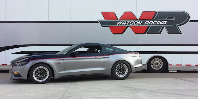 2015 WR car w trailer