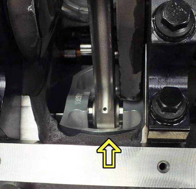 The 0.375" extended bore of the LS Next provides better piston support and ring seal.