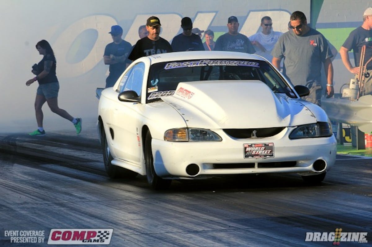 Troy Jr has struggle some this weekend running a best of 4.17 at 137, good for tenth spot and a match up with Brian Keep's flamed S-10 in round one.