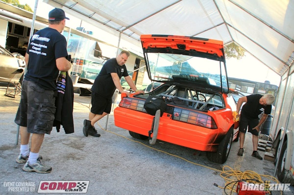 Mike Fratena was paired with Eric Kenward putting up low ET for the round 5.05 at 142 to Kenward's .006 red bulb.