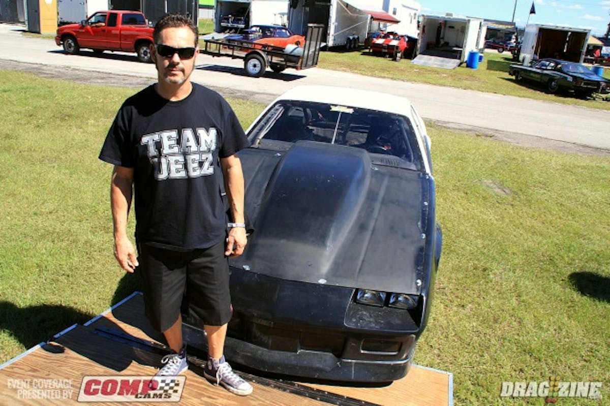Troy Pirez Sr. is here fresh of a class win in Outlaw 632 and has a fresh engines out of Fast Forward Racing Engines in New Port Richey, Florida. Pirez has moved to OL 632 from X275 as Florida now runs the Ultra 6Street class instead of X275. Look for him to be a front runner here this weekend.