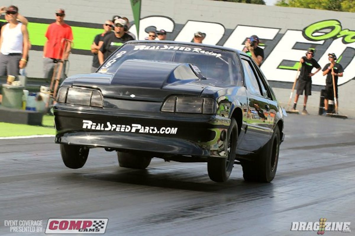 Walt Drakeford earned the Ultra Street Championship over Troy Pirez Jr. running a 4.10 to Jr's game 4.12.