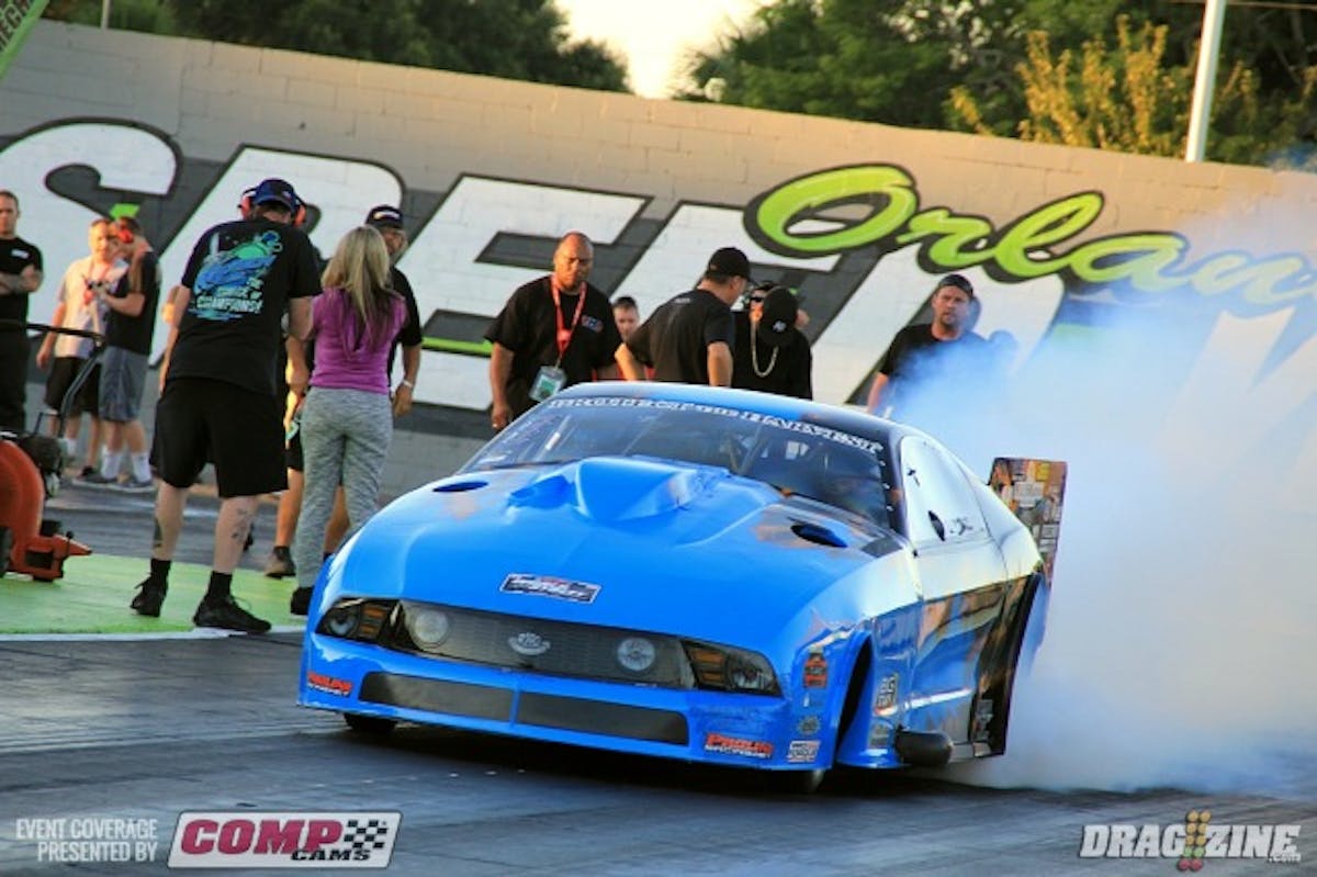 Kevin Fiscus was able to take back the track record after blasting a 5.89 at 248 MPH in the final session bringing the crowd to it's feet.