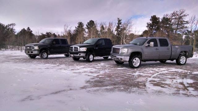 Blake Raham's family vehicles.