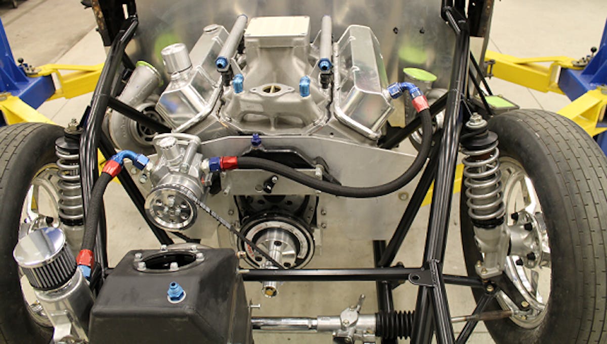 We took Keith Jones words to heart - Sneak Peak: We will be detailing GZ Motorsports’ biggest vacuum pump, the VP104 Super pro 33CFM Vacuum Pump. Look for a full technical review and installation on a twin turbocharged methanol burning small block in an upcoming Dragzine.com Tech Story.