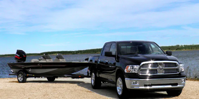 Truck with Boat