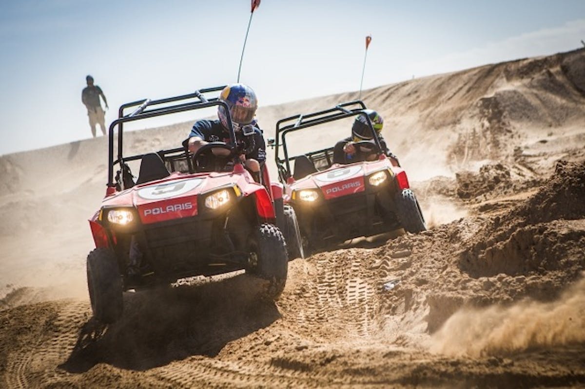 Ryan Piplic chases down Bryce Menzies in the whoops.