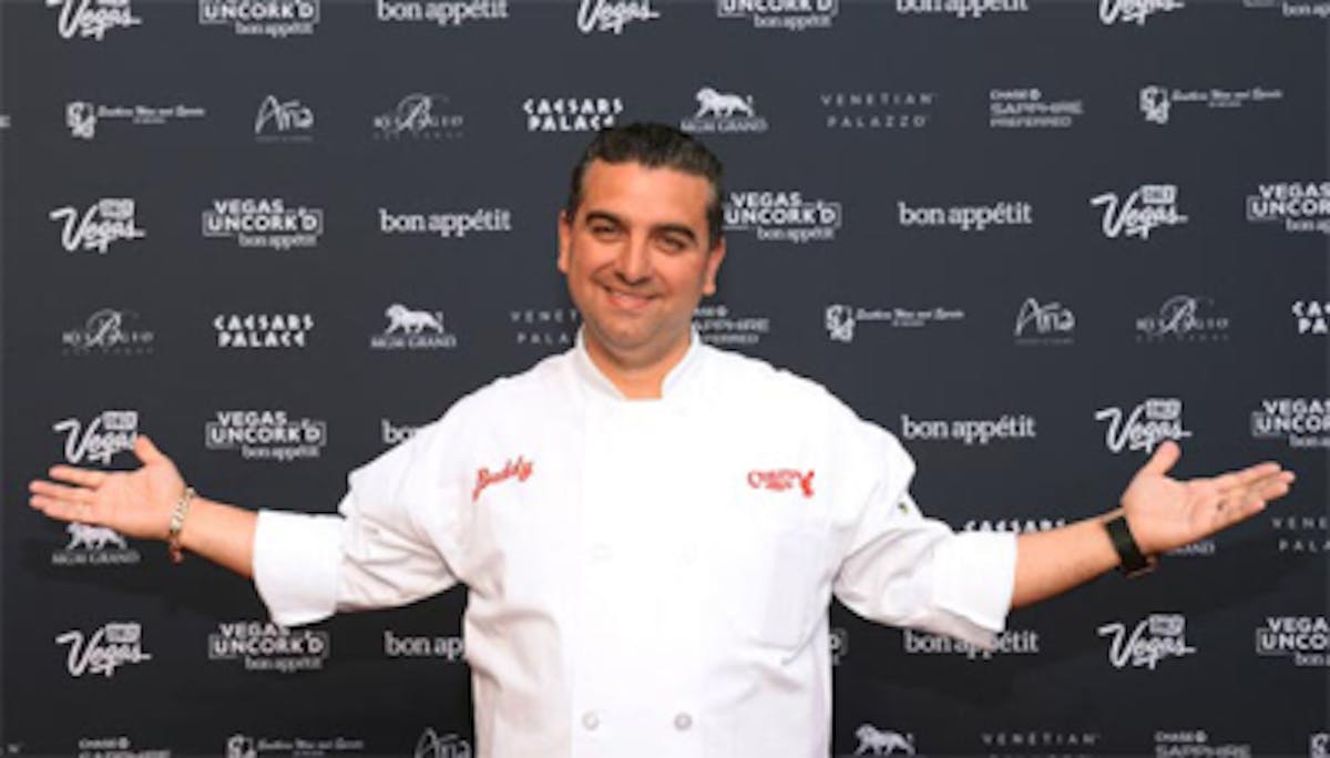 37-year-old "Buddy" Valastro, the Cake Boss himself.