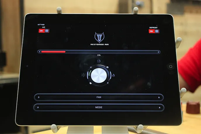 The Air Touch is seen here working on an Apple iPad. Future plans include