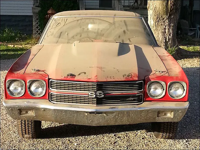 1970 Chevelle SS grill