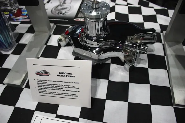 Tuff Stuff's smoothie water pumps can generate 3 gallons per minute at 1200 PSI.