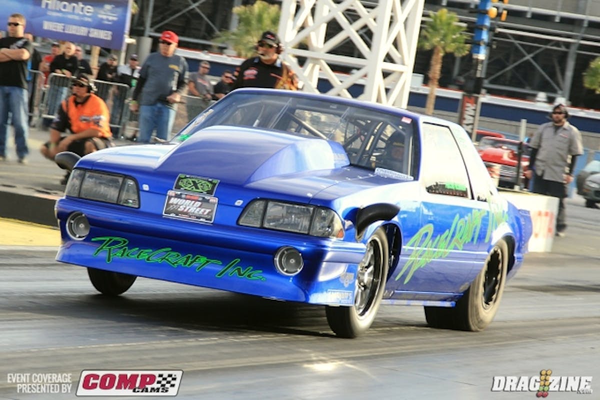 Josh Klugger was off to a good start but lost traction running a 7.90 at 153 on his attempt landing eighth so far.