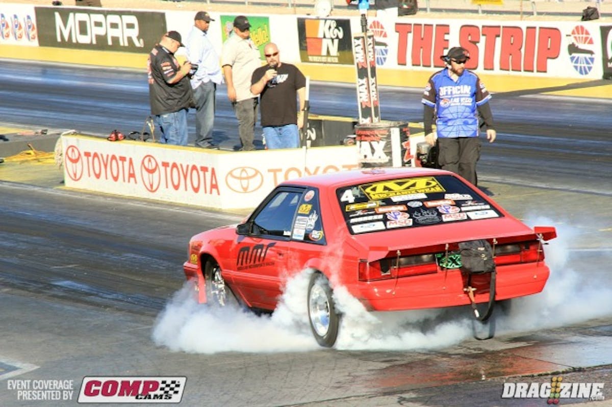 Dan Hale ran well on his attempt landing fifth with a 5.17 at 144 MPH using a Coyote 302 based engine.