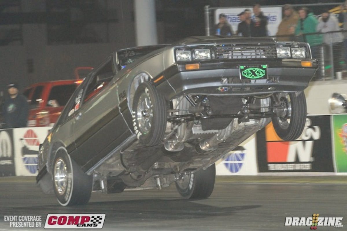 Richard Shelly put his 81 Capri in the air in final qualifying forcing him to pedal the car and dashing his hopes of improving position. He is nineteenth in the very popular and exciting class.