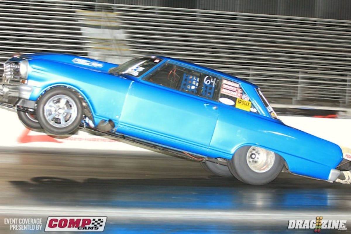 Chris Alston Jr. rode this one out a while  before aborting the run. He sits fifth with his earlier 4.51.