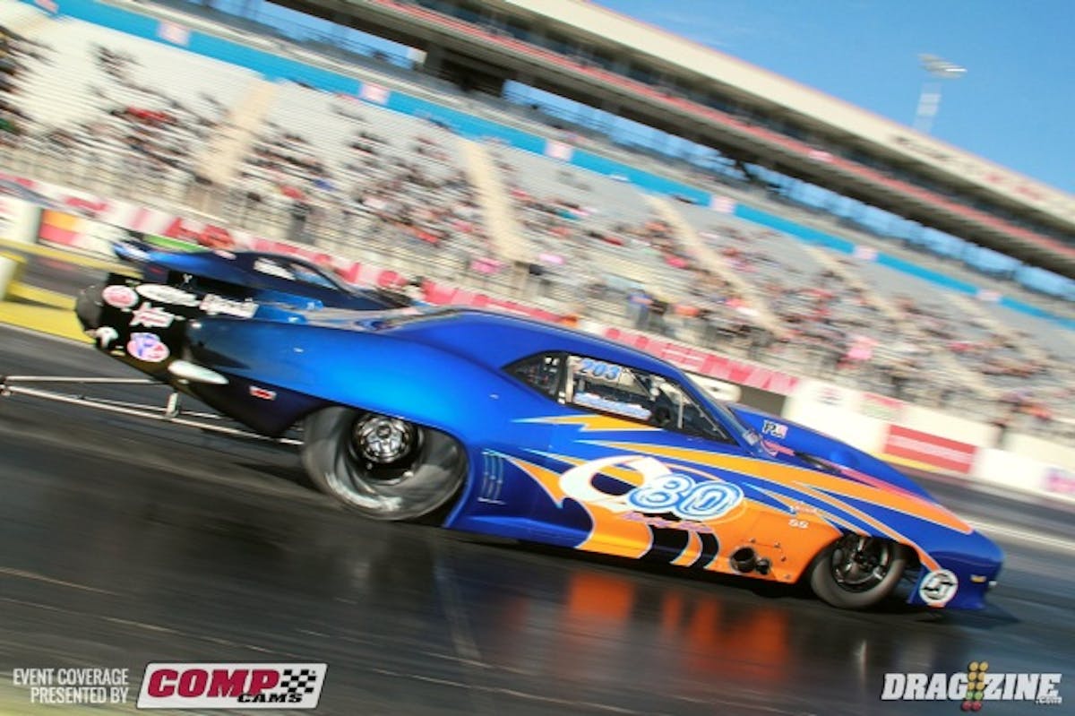 Eric Dillard had a single in round one jst just a touch slower with a 5.592 at 266.