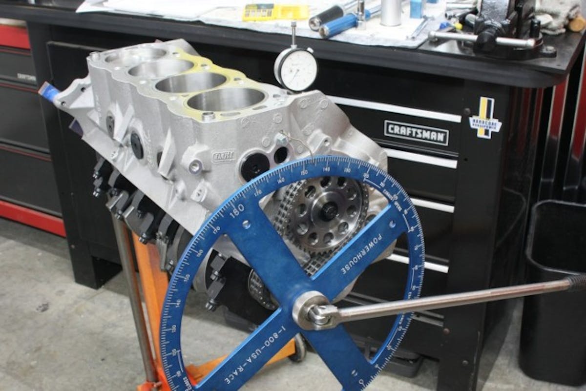 The only major difference between the two engines, besides blocks, oil pans, and cost/weight; were the different Comp Cams roller sticks Hardcore choose for each specific application. We won't reveal all the specs, but the cam for the iron engine was around .620-inch lift and the  cam for the alloy engine was around .670-inch lift.