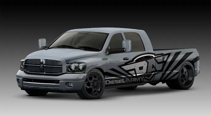 This was the first rendering we saw of the truck.