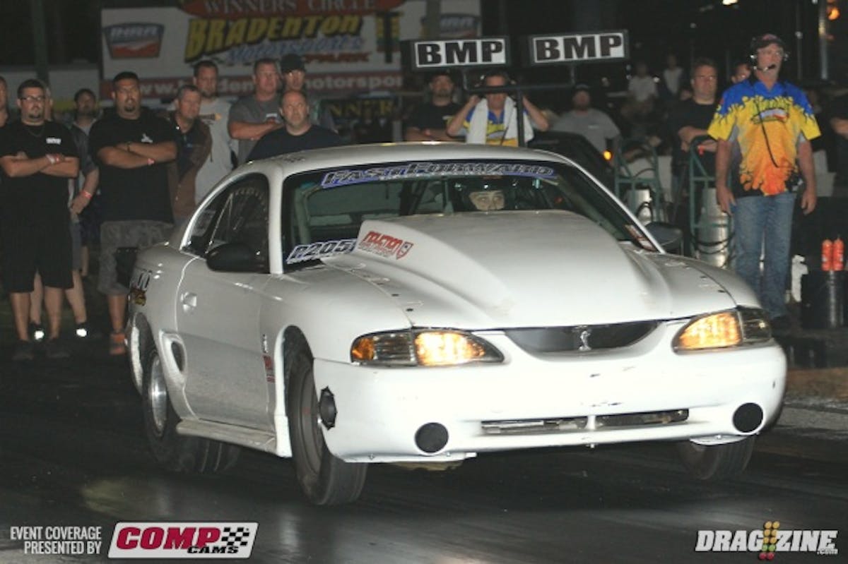 Troy Jr. knocked .06 off his earlier run improving his position to third.