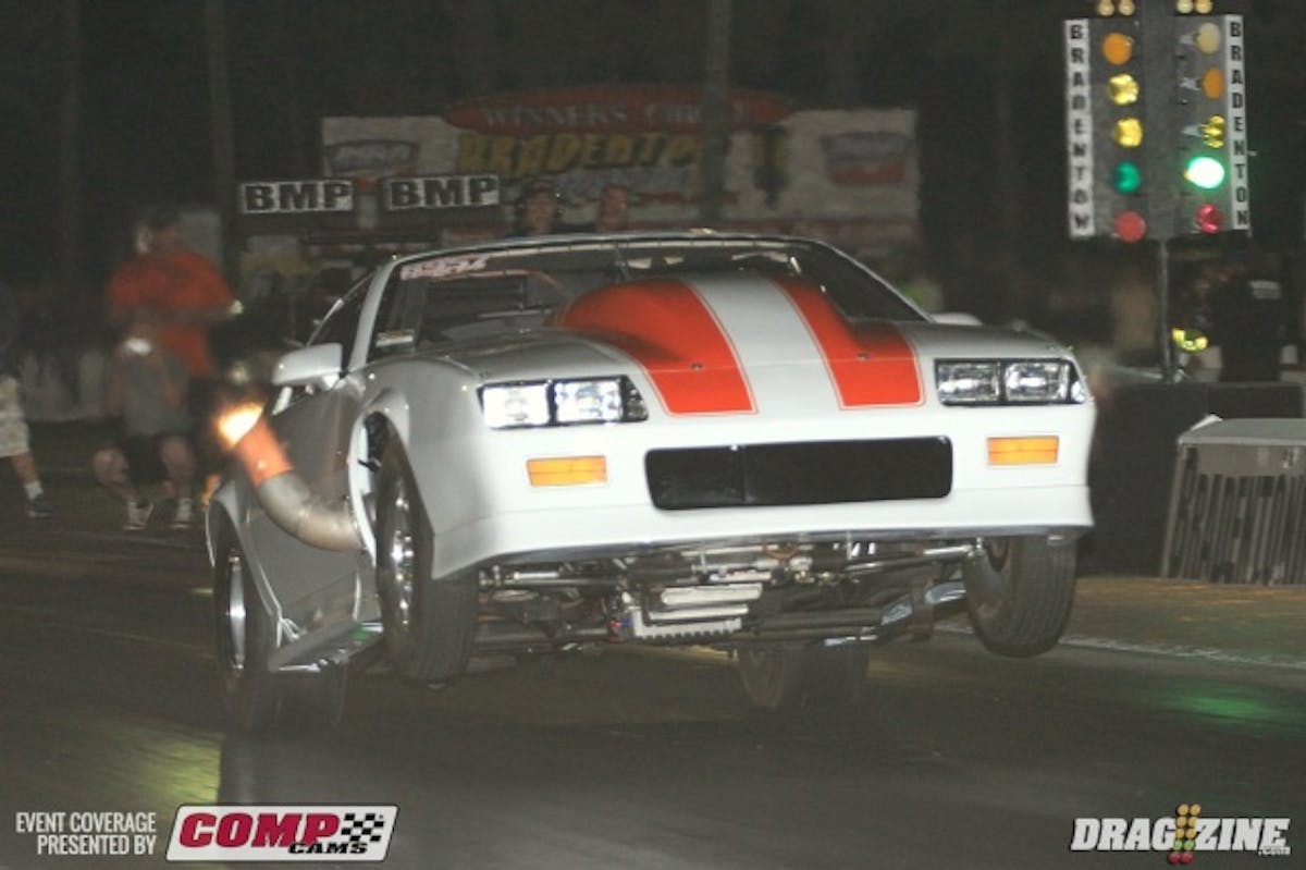 Troy Pirez landed eleventh in OL 632 with a 4.67, he had to pedal the car on his last attempt after getting into a wheel stand.