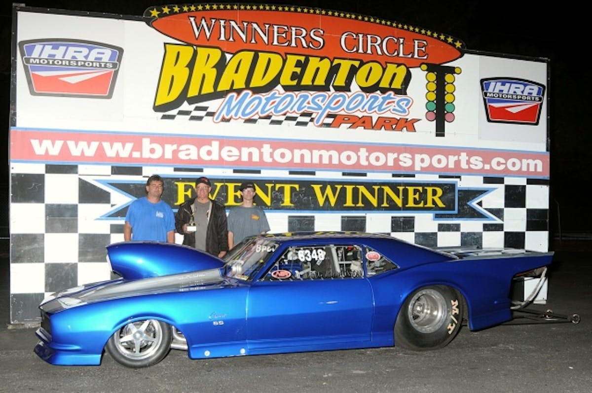 Outlaw Pro Mod runner up Greg "Racin" Cason. Photo Courtesy Bryan Epps.