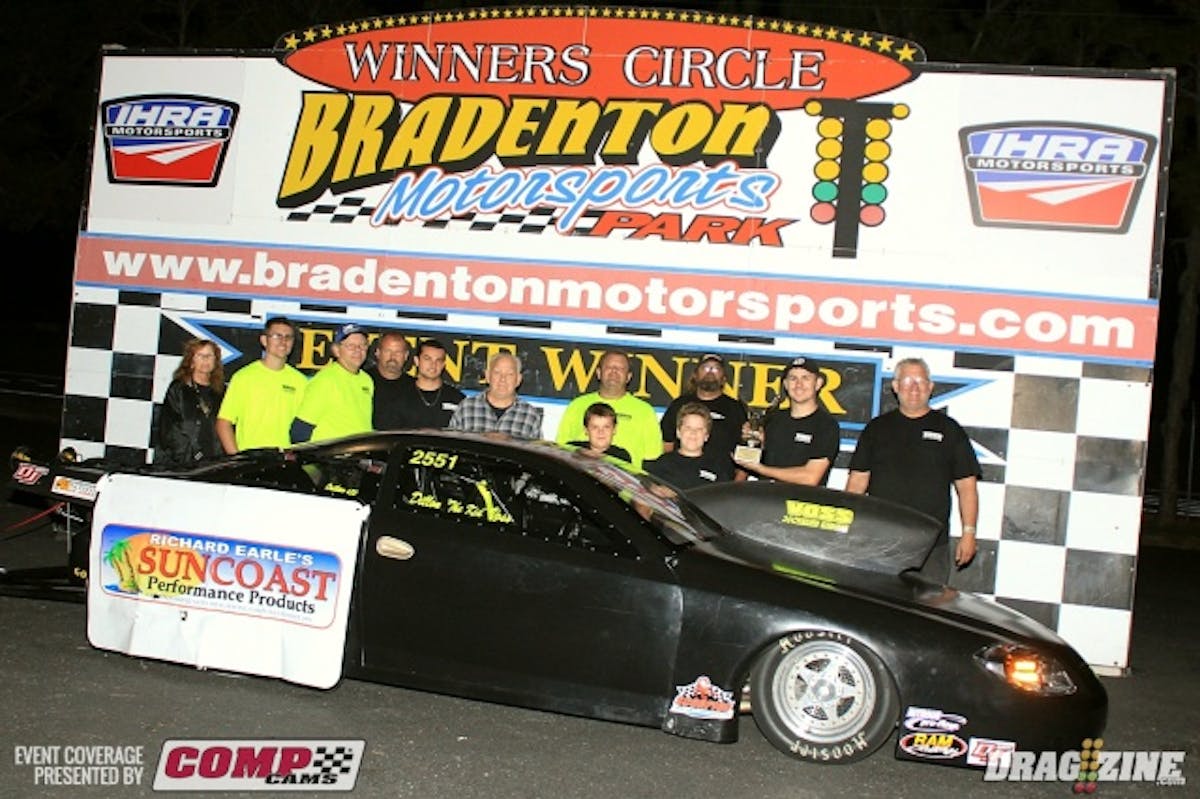 Dillon Voss took the win in OL 632 this weekend setting the ET and MPH record with his 4.411 at 164.02 MPH. They were having some clutch issues today but certainly figured that out in the final against J.R. Akins.