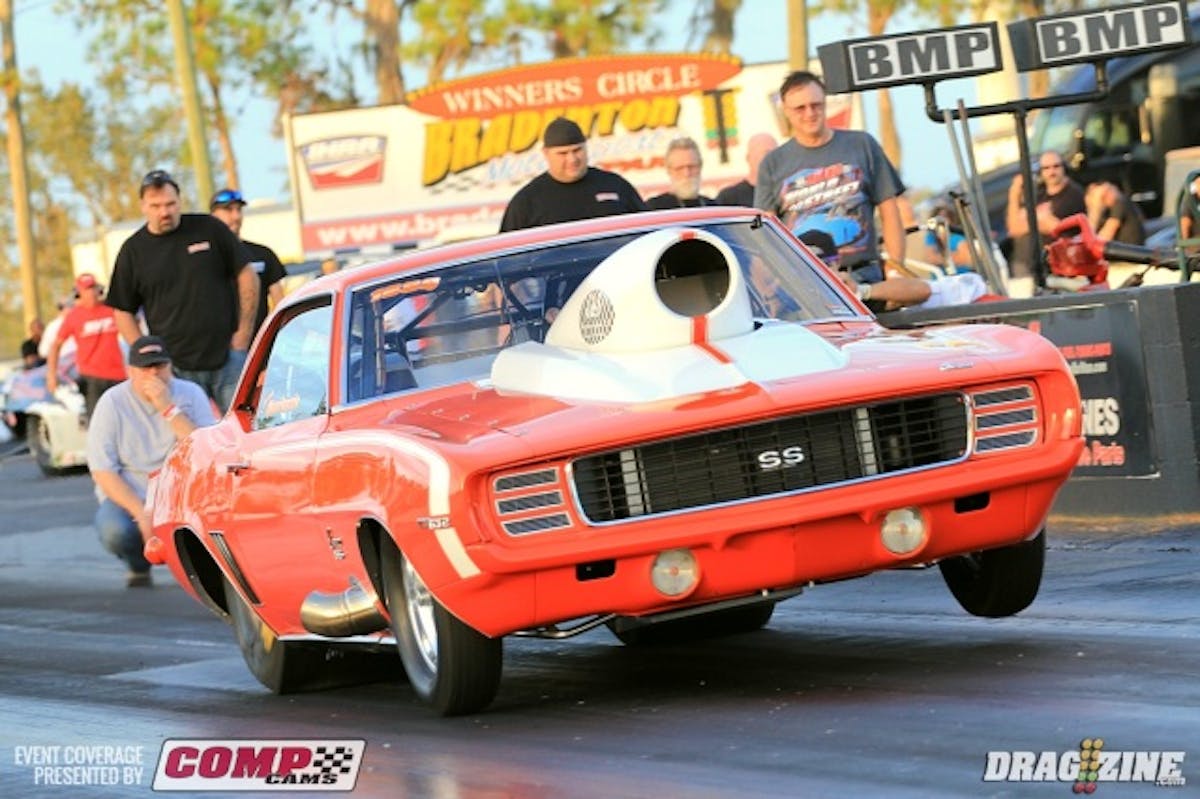 Ken Quartuccio is back here for OL 632. He got into some hard tire shake just after this photo and aborted the run.