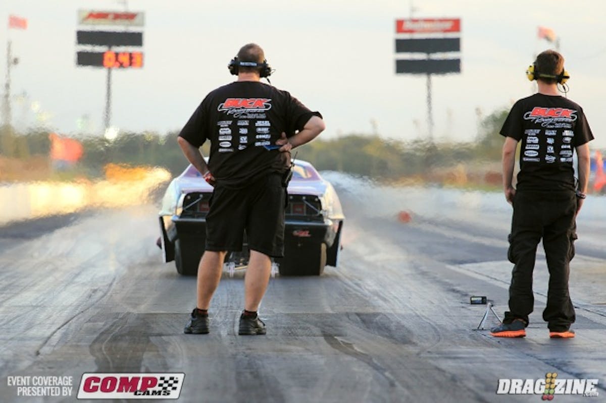 Chris Rini laid down a 3.85 at 194 on this pass later in the session, a clean run with just a little movement to the left early in the pass.