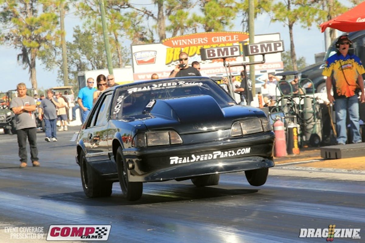 Walter Drakeford was just a bit behind Keep with a 5.07 at 138 for the Real Speed Racing entry.