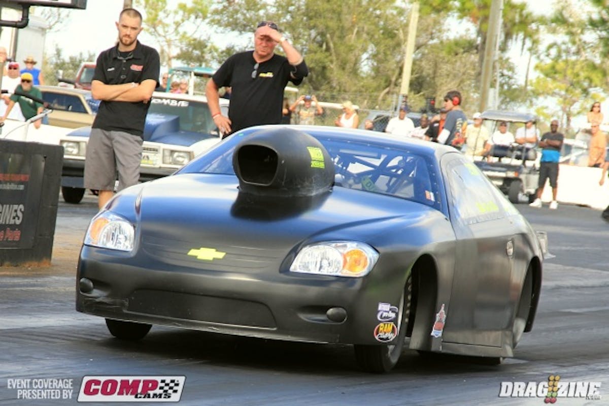 Dillon "The Kid" Voss took number one in OL 632 with a 4.45 at 161.43, also taking top MPH on the run.
