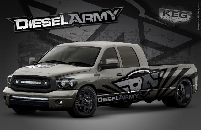 The 4th rendering was looking really good. We just needed to make a couple small tweaks to the decal along the side of the truck.