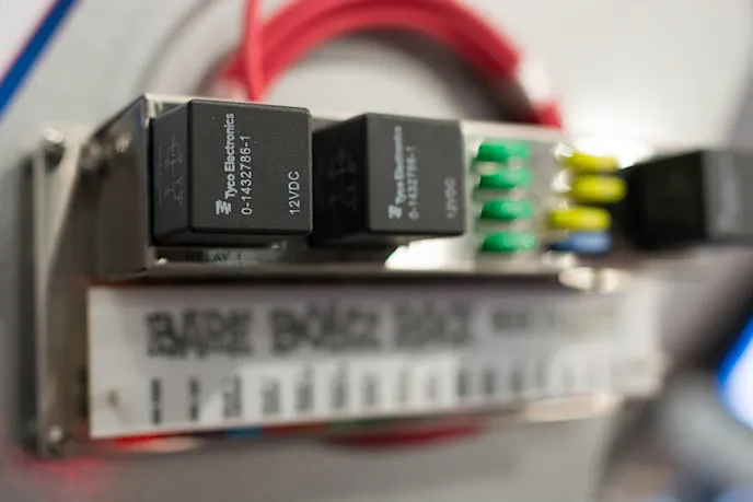 The three 30 amp relay circuits will more than adequately power those high-draw items in your race car.