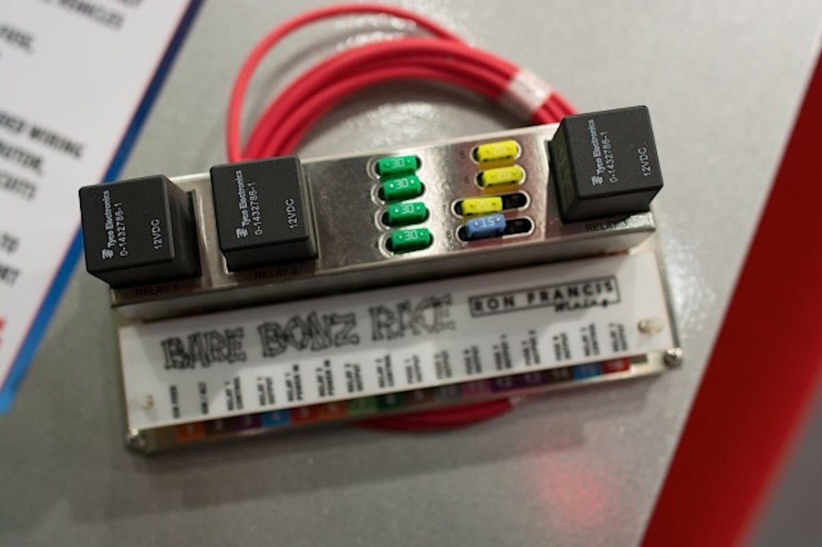 The Bare Bonz is an all-new wiring system, built upon Ron Francis' many year of innovation, that brings about a set of features catered to racers and those with similar applications.