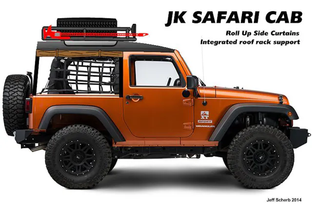 Jeep JK hard top-4
