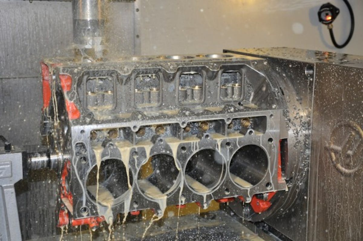 LME has invested hundreds of hours into the CNC programing for their block machining center, which handles nearly every task discussed in this article.