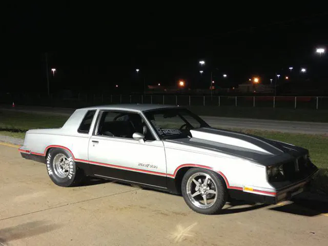 Here's The Cutty, pre-turbo. The Hurts/Olds paint and "He Gone" plate made the car an instant fan favorite.