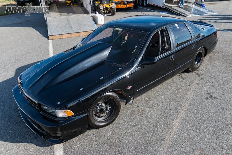 Black Beast: Rick Wetherbee's Four-Door Outlaw Radial Impala SS