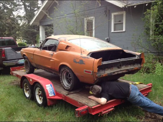 1968 Shelby GT500 Trailer