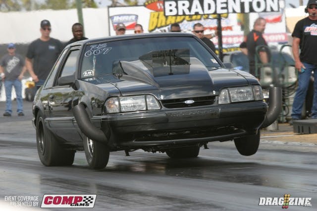 Patrick Clenney gets past Jamie Stanton in round 2 of X275 with a 4.68 at 154 mph to a 4.72 at 153 mph for Stanton.