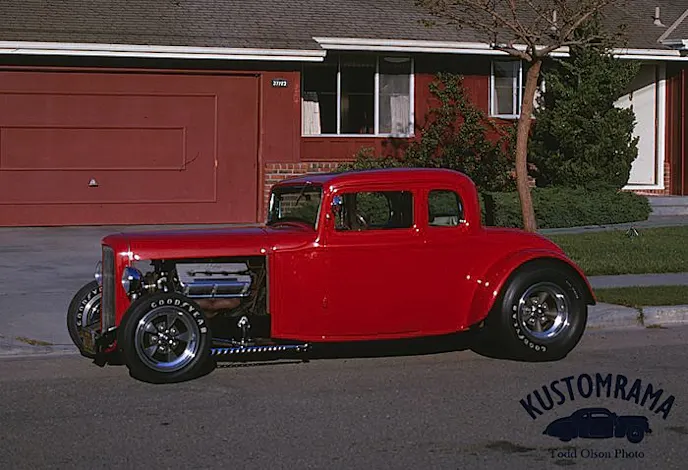 The car was eventually painted Mandan Red, and given Amercian Racing Torq Thrust wheels and Goodyear Blue Streak tires.