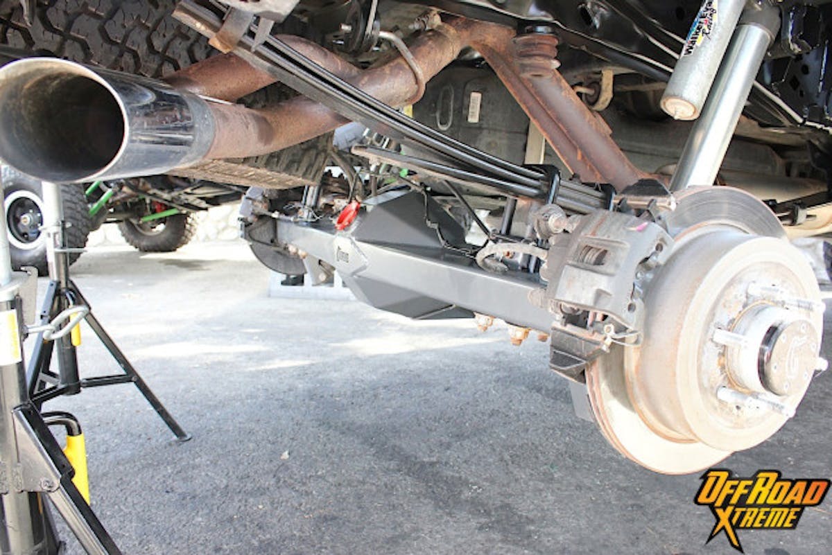The Currie F9 rear end, as seen at the 2014 Lucas Oil Off Road Expo.