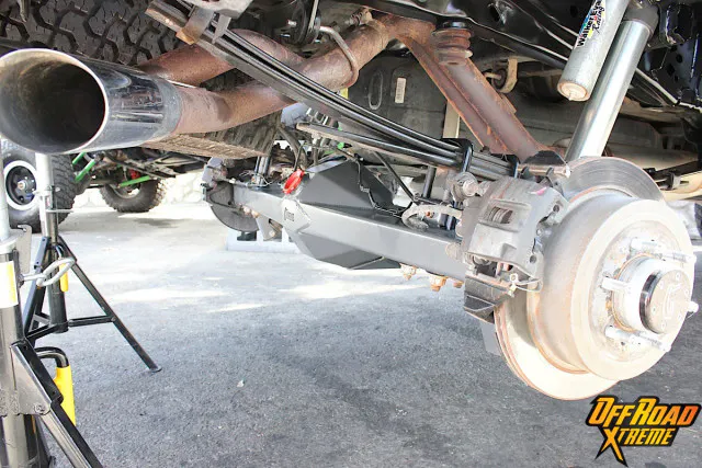 The Currie F9 rear end, as seen at the 2014 Lucas Oil Off Road Expo.