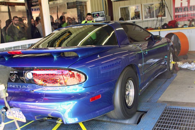Jason Eberle's LS-powered, turbocharged Firehawk.