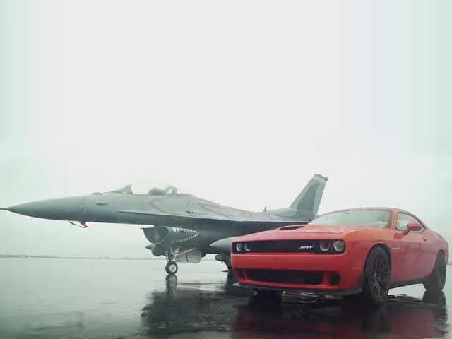 F-16 Dodge Challenger Hellcat