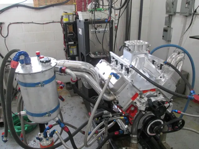 Briggs handled the dyno tuning with ease - the engine was shipped to the customer across the pond in Bahrain.